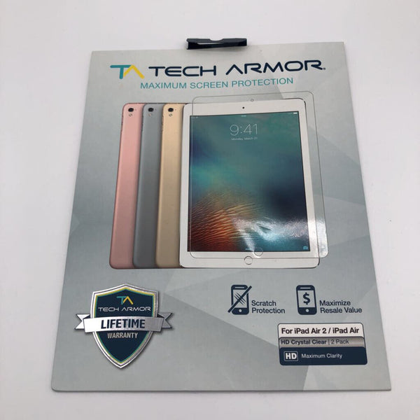 Tech Armor 2 piece iPad Air 2 screen protector