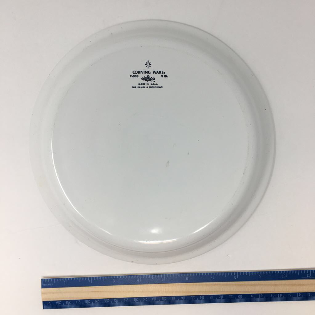 Corningware Cornflower pie dish
