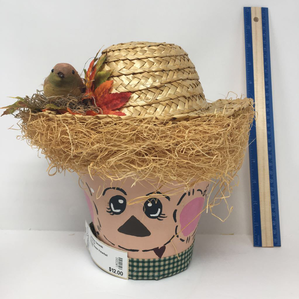 Scarecrow flower Potw/hat