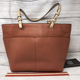 zip top tote w/ slip pockets