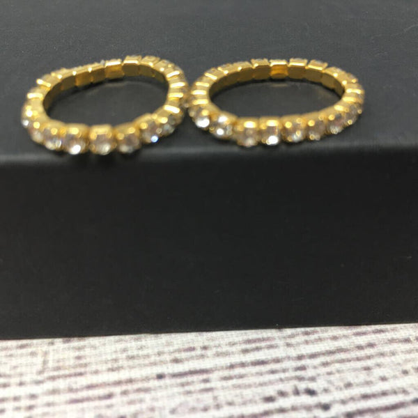 TOE RINGS set/2 GOLD bling