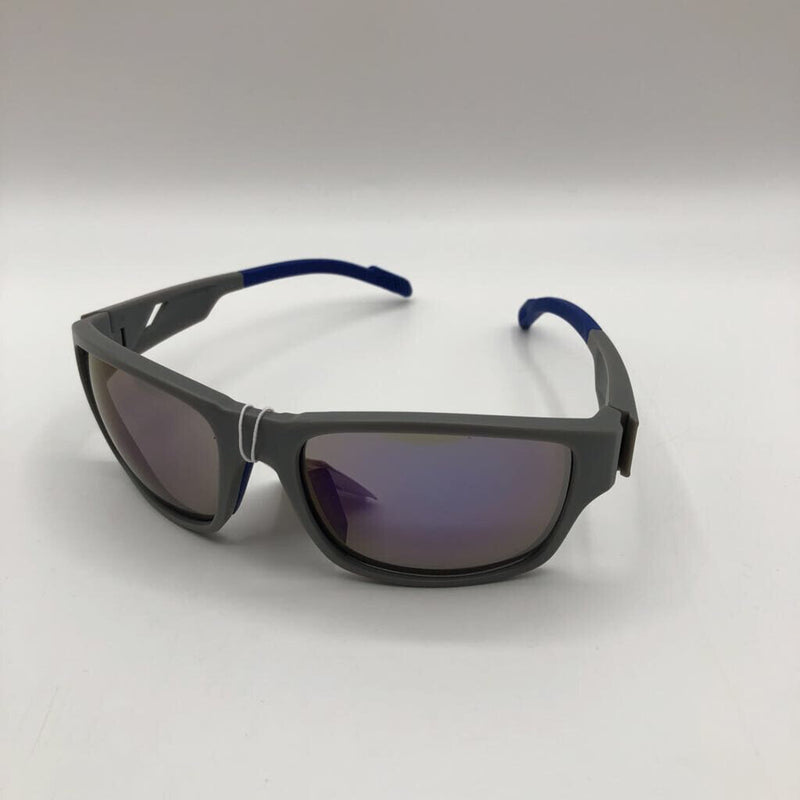 uv 400 sports wrap gray sunglasses