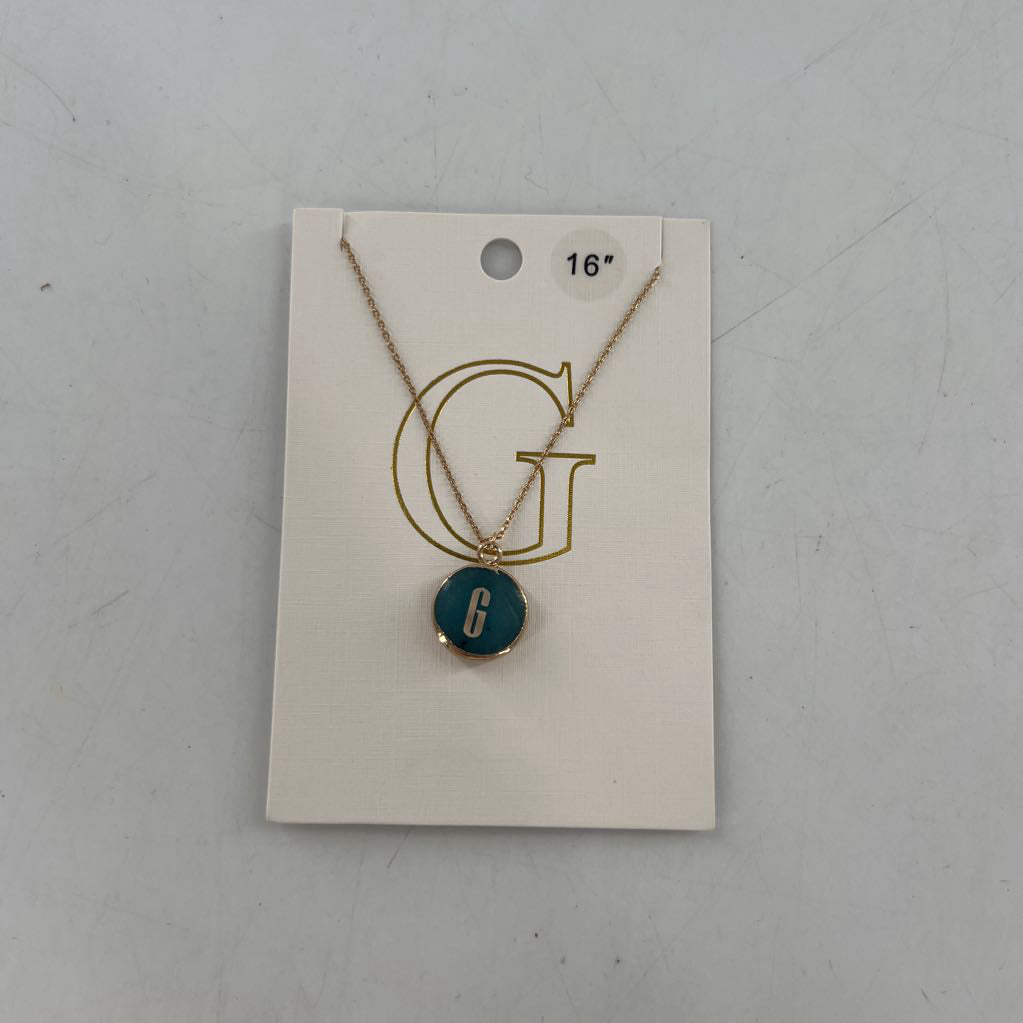 "G" necklace