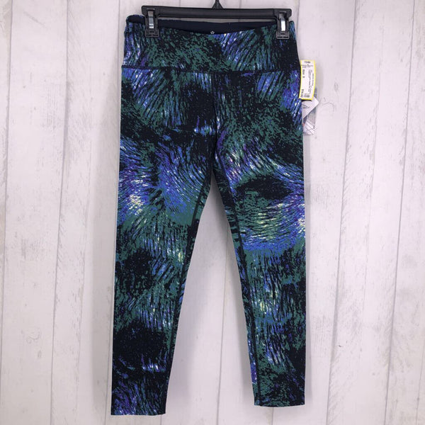 S printed capris legging