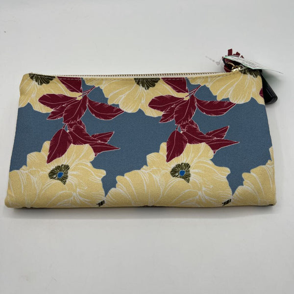 floral fold over clutch
