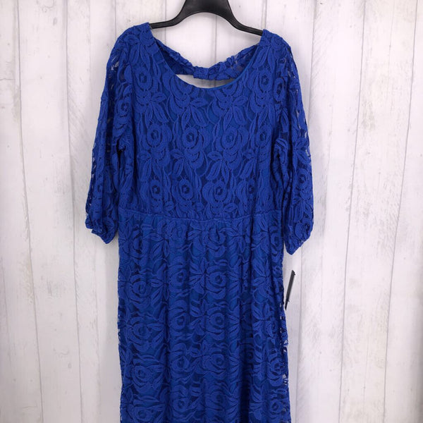 R59 2x 3/4 slv lace dress