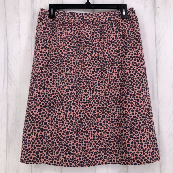 S flower print skirt