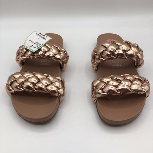 9 braided double strap sandals
