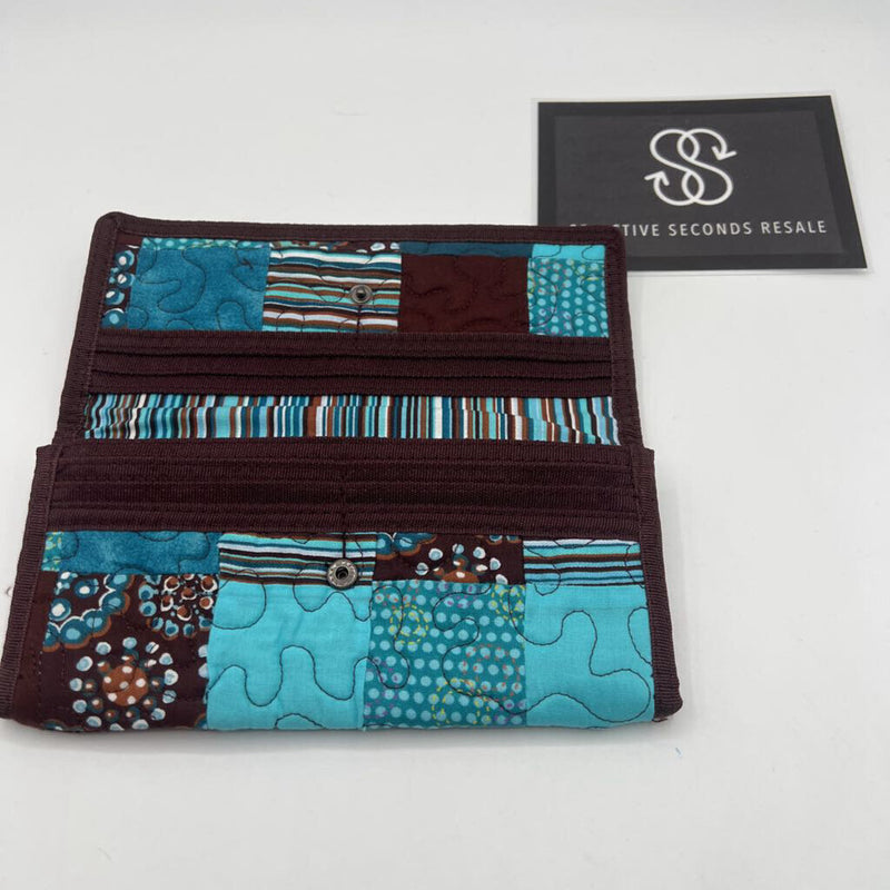 NWT patchwork bi-fold wallet