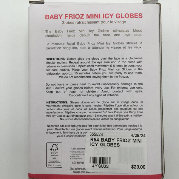 R54 BABY FRIOZ MINI ICY GLOBES