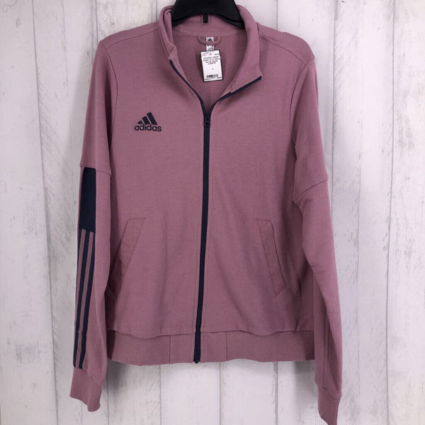 1X l/s ribbed zip zup jacket
