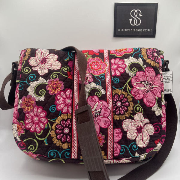 Quilted Flora flap over Crossbody