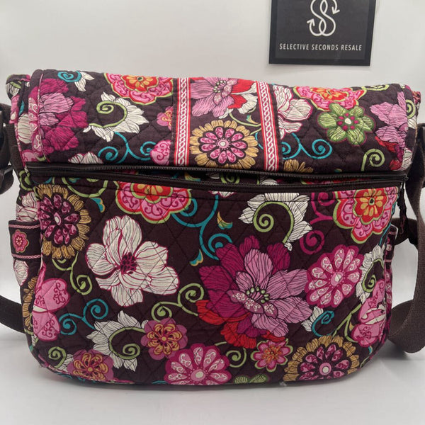Quilted Flora flap over Crossbody