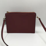 zip top crossbody w/ slip pockets