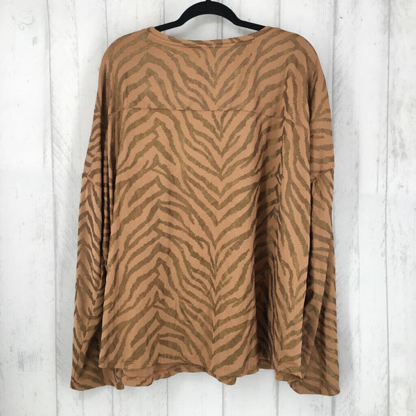 4X l/s zebra print