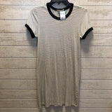 XS s/s stripe dress