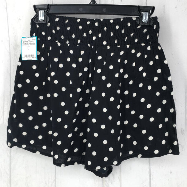 XS polka dot shorts