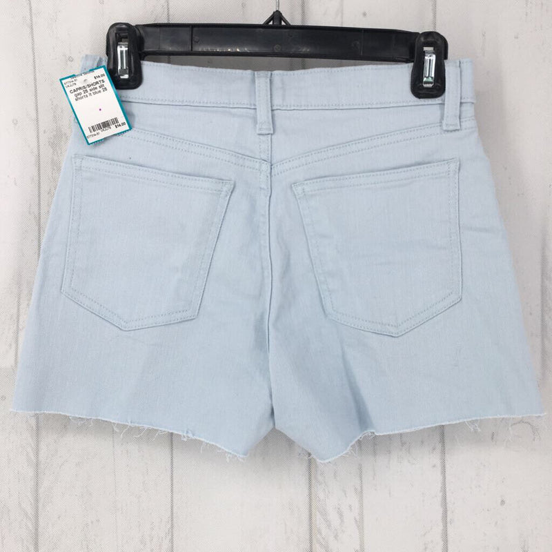 25 side slit shorts