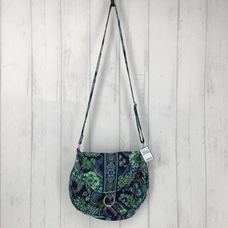 Quilted Printed Crossbody