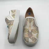 6 embellished slipons