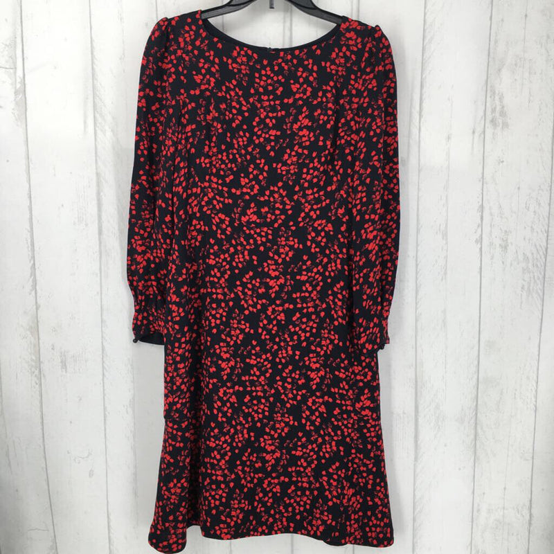 8 l/s flower print dress