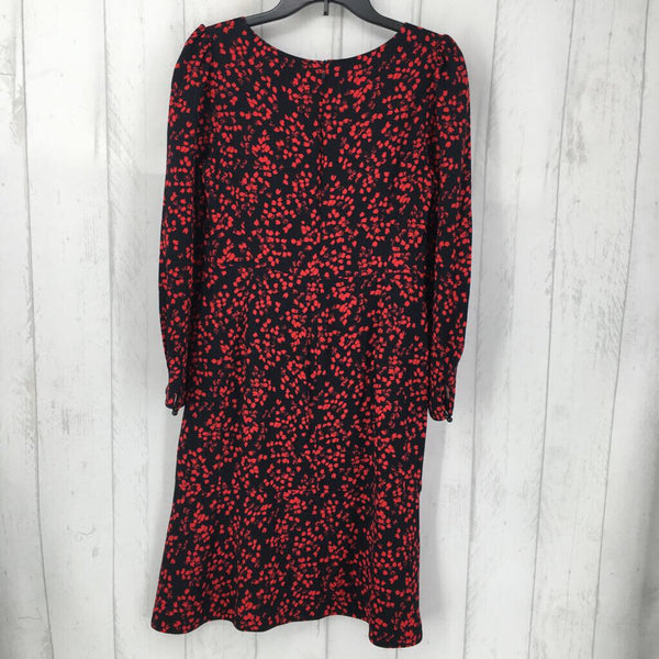 8 l/s flower print dress