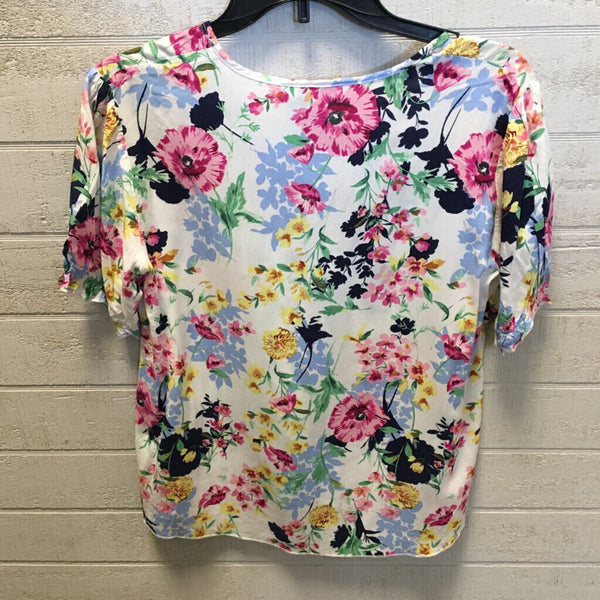 S s/s floral top