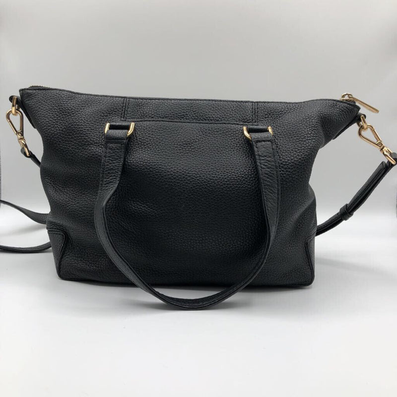 Pebbled zip front pocket crossbody