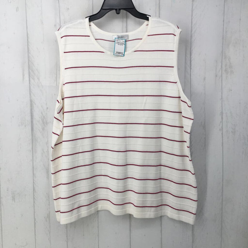 3X slvls striped tank