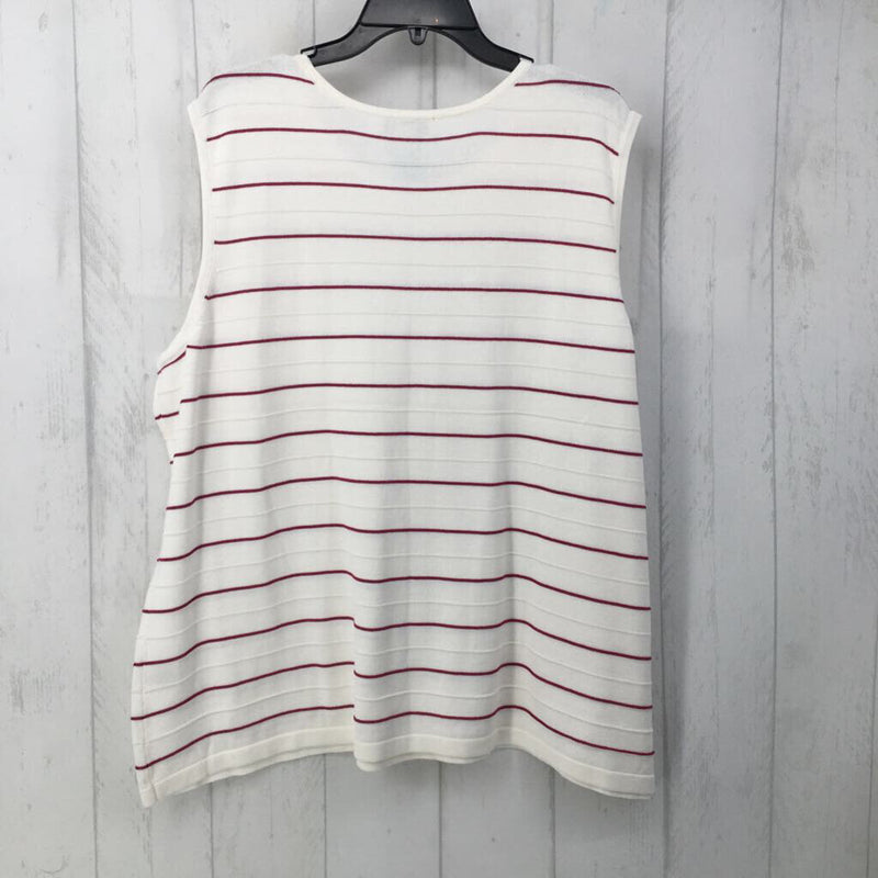 3X slvls striped tank