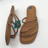 11 Rhinestone strappy sandal