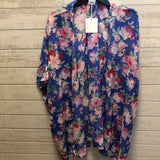 NWT XL floral kimono