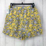 XS floral pull on short