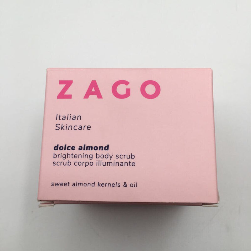 R24 Zago Italian Skincare almond body scrub