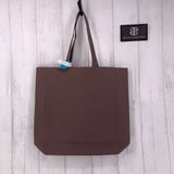 Soft Vegan Leather Tote w removable clutch