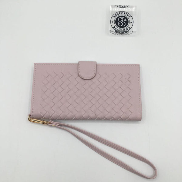 woven bi-fold wallet/wristlet