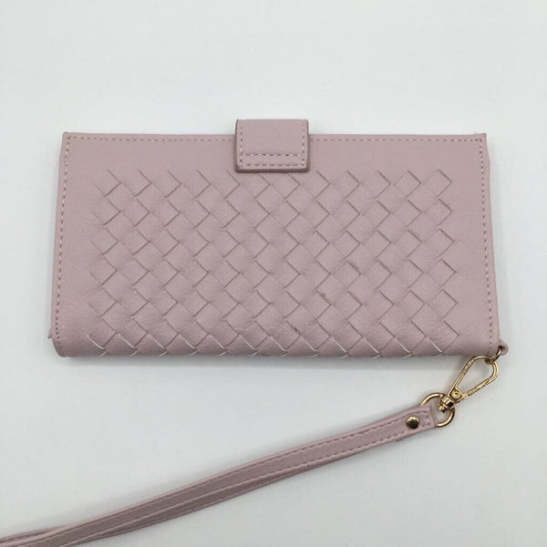 woven bi-fold wallet/wristlet