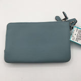 double zip wristlet