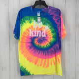 L s/s tie dyebe kind tee