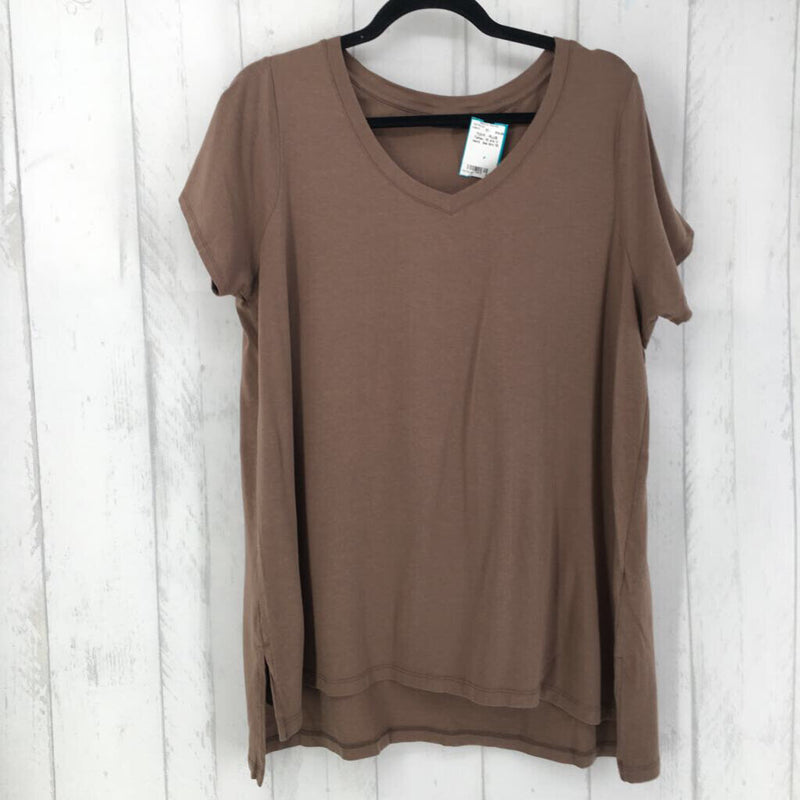 1X s/s V neck tee