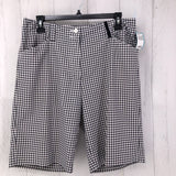 6 (M) Hounds Tooth Short