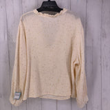 3XL l/s Gauzy metallic