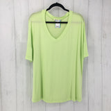 2x s/s v-neck top