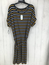 R70 XL s/s striped belted