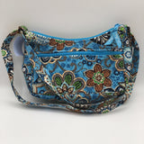 2pc floral crossbody w/ luggage tag