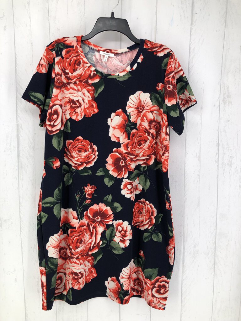 R36 XL s/s floral dress