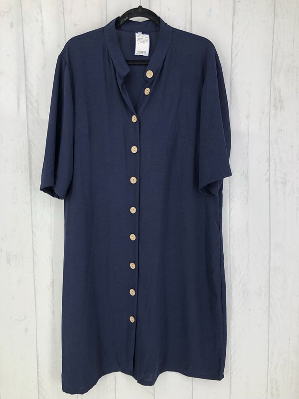 2XL s/s button down dress