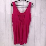 XL slvls v neck romper