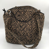 Quilted Zebra Print SHoulder