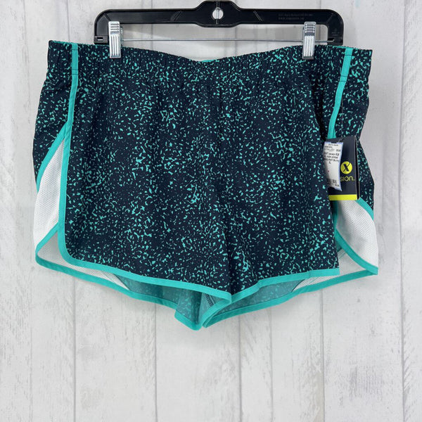 R26 XL nylon printed running short